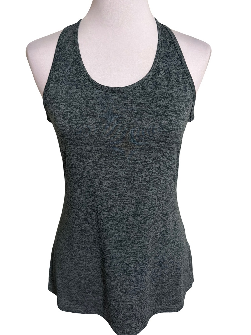 Nike Dark Gray Heather Racerback Tank Top